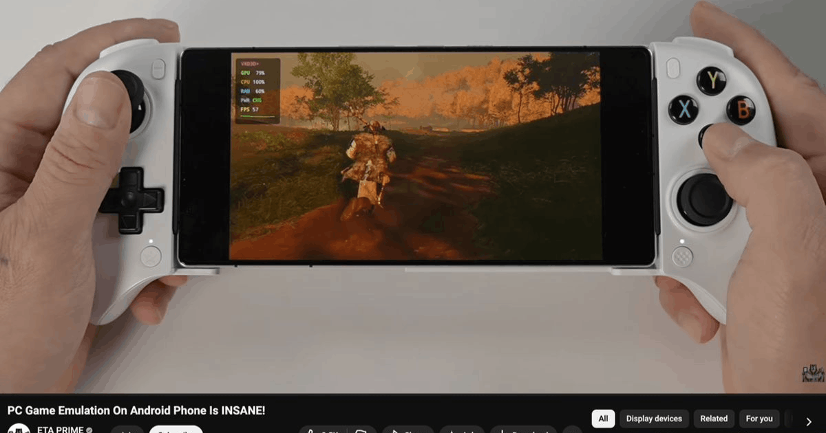 Red Magic 11 Golden Saga bisa mainkan game PC