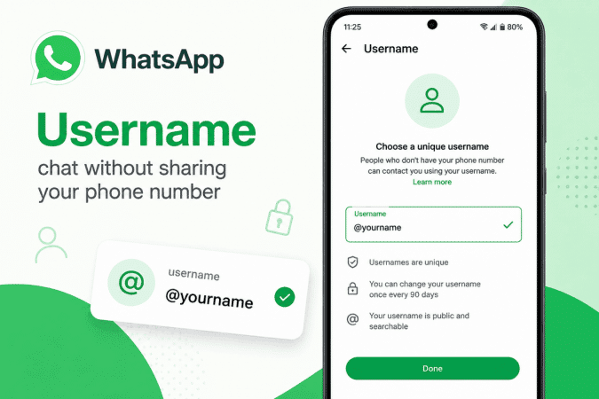 username feature - ilustrasi berita Pemerintah Terbitkan Nota untuk WhatsApp soal Username Feature, Khawatir Penipuan…