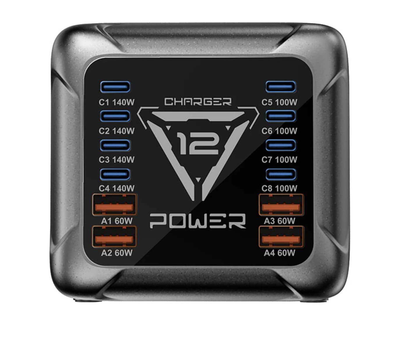 bw-s36 charging station - ilustrasi berita Ulasan BlitzWolf BW-S36 Charging Station: 12-Port GaN Desktop Charger…