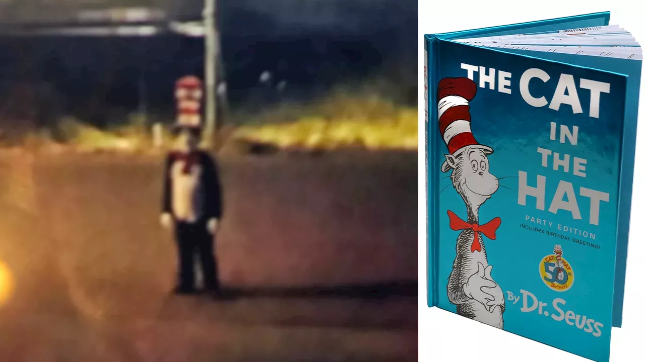 cat in the hat - ilustrasi berita Gambar Cat in the Hat Bernuansa Seram Picu Kekhawatiran dan Penyelidikan di Kanada…